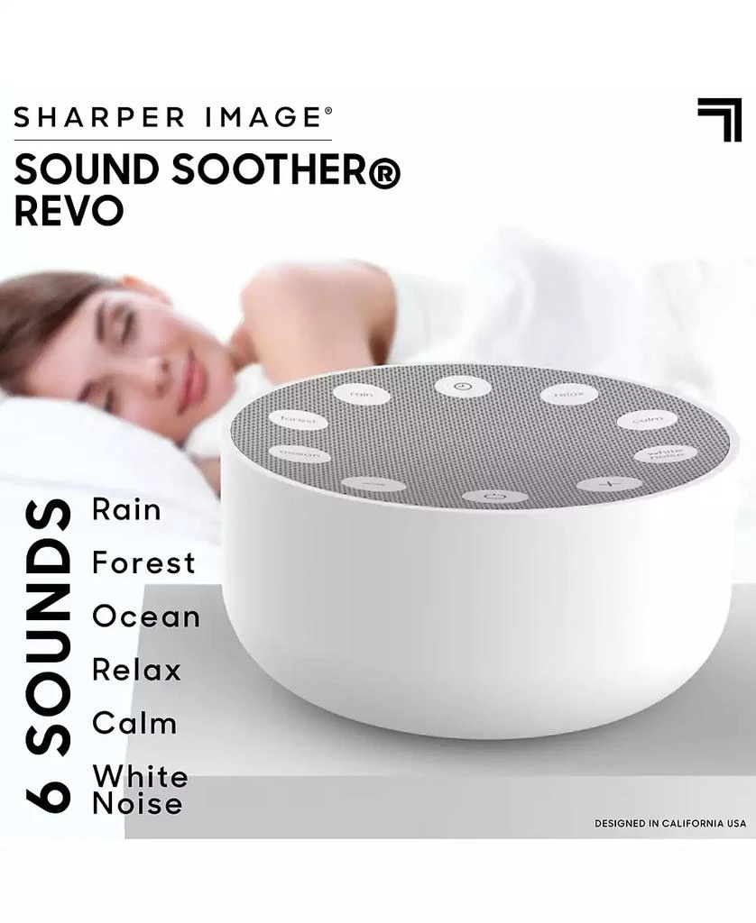 商品Sharper Image|Sleep Therapy Sound and White Noise Machine,价格¥259,第5张图片详细描述