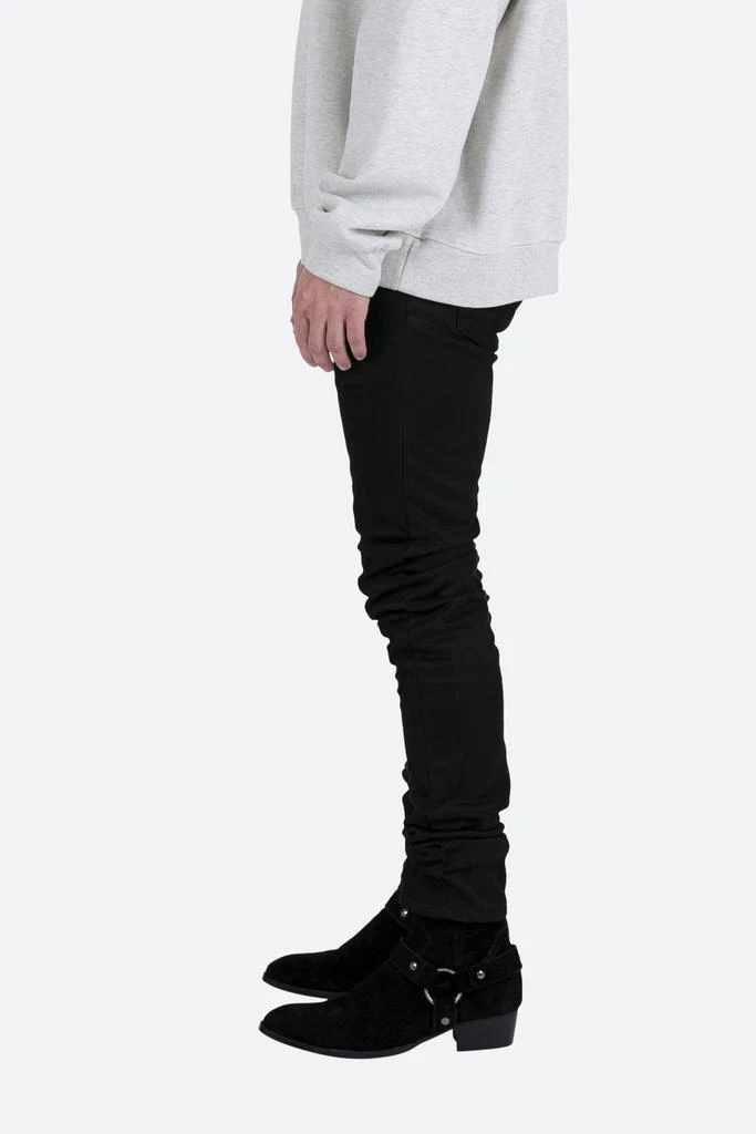 商品MNML|M318 Suede Slim Pants - Black,价格¥287,第3张图片详细描述