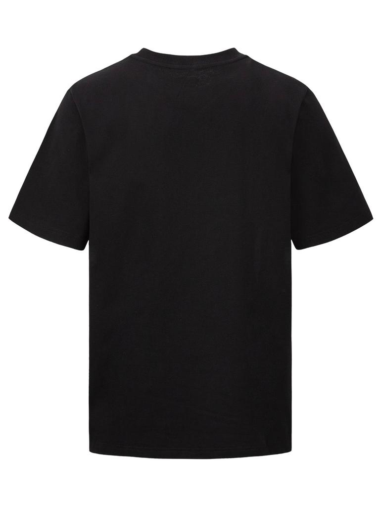 Evisu Black Cotton T-shirt商品第2张图片规格展示