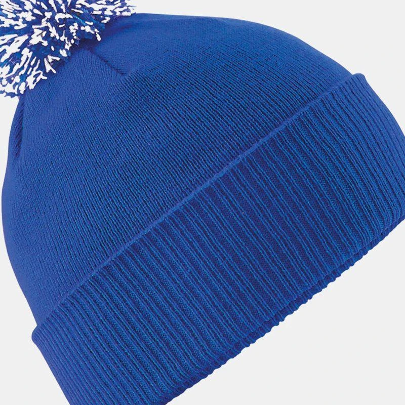 商品Beechfield|Beechfield Big Girls Snowstar Duo Extreme Winter Hat (Bright Royal/White) ONE SIZE ONLY,价格¥76,第1张图片