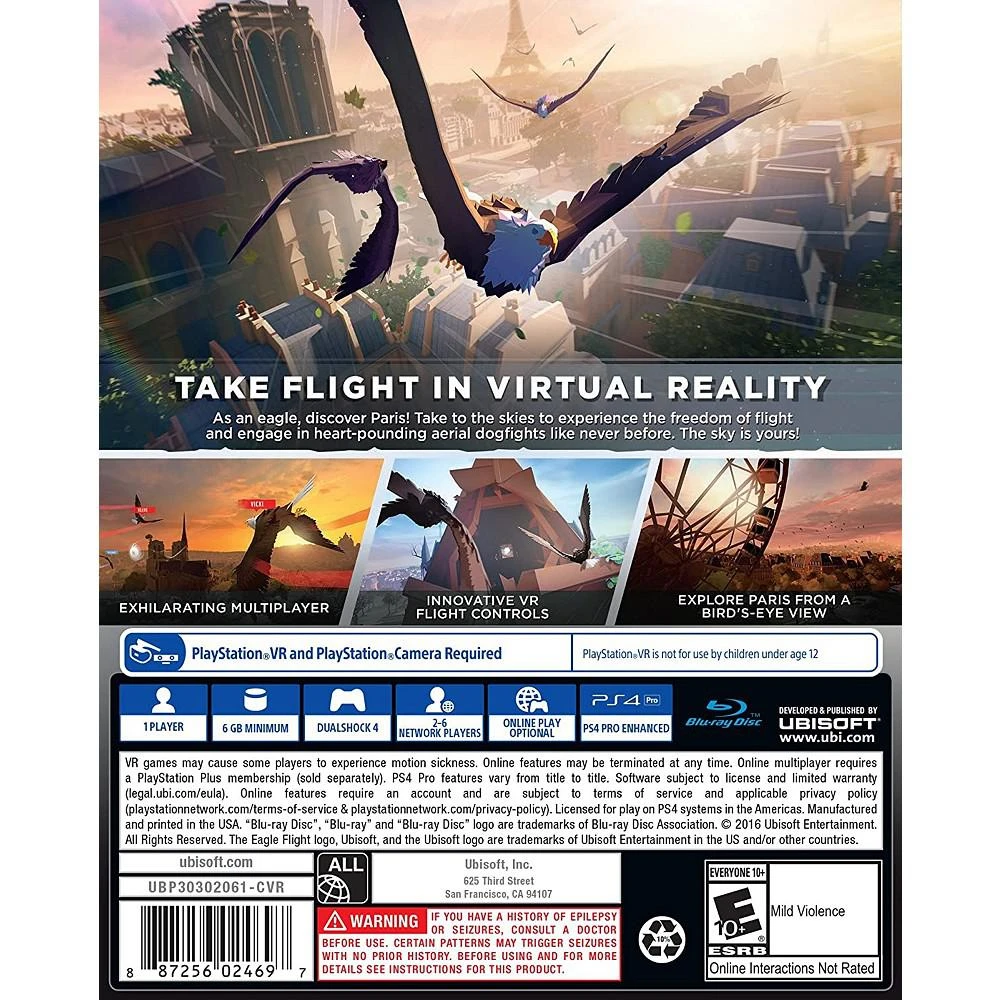 商品Ubisoft|Eagle Flight - PlayStation 4,价格¥299,第2张图片详细描述
