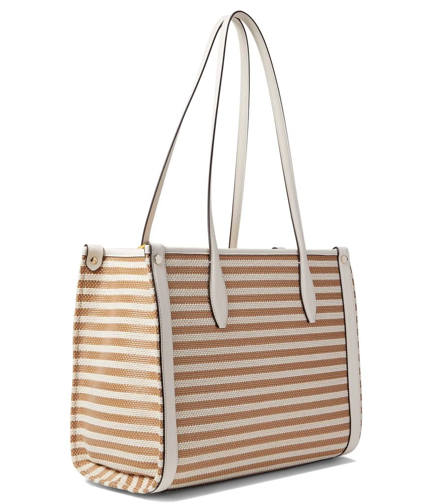 商品Kate Spade|Market Striped Fabric Medium Tote,价格¥916,第2张图片详细描述