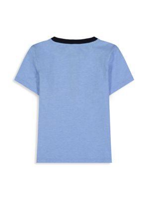 商品Andy & Evan|Little Boy's Shark Henley Tee,价格¥65,第4张图片详细描述