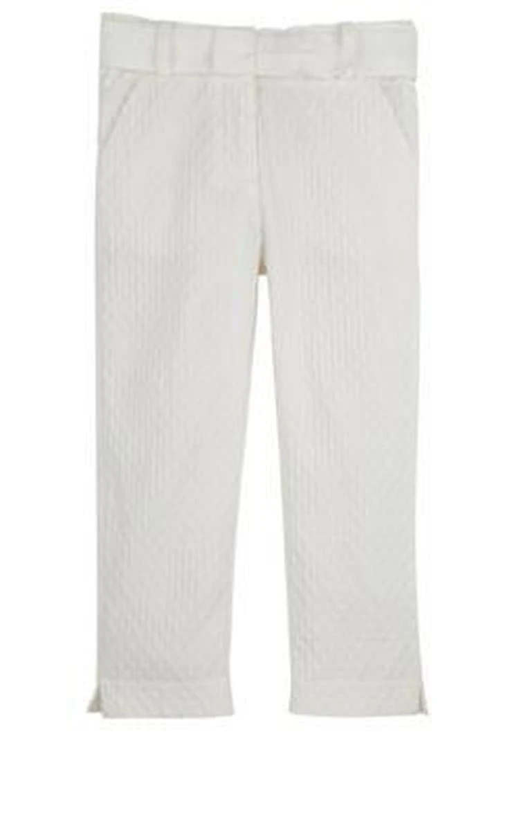 商品Lanvin|Cloqué Trousers With Grosgrain Belt,价格¥1592,第1张图片