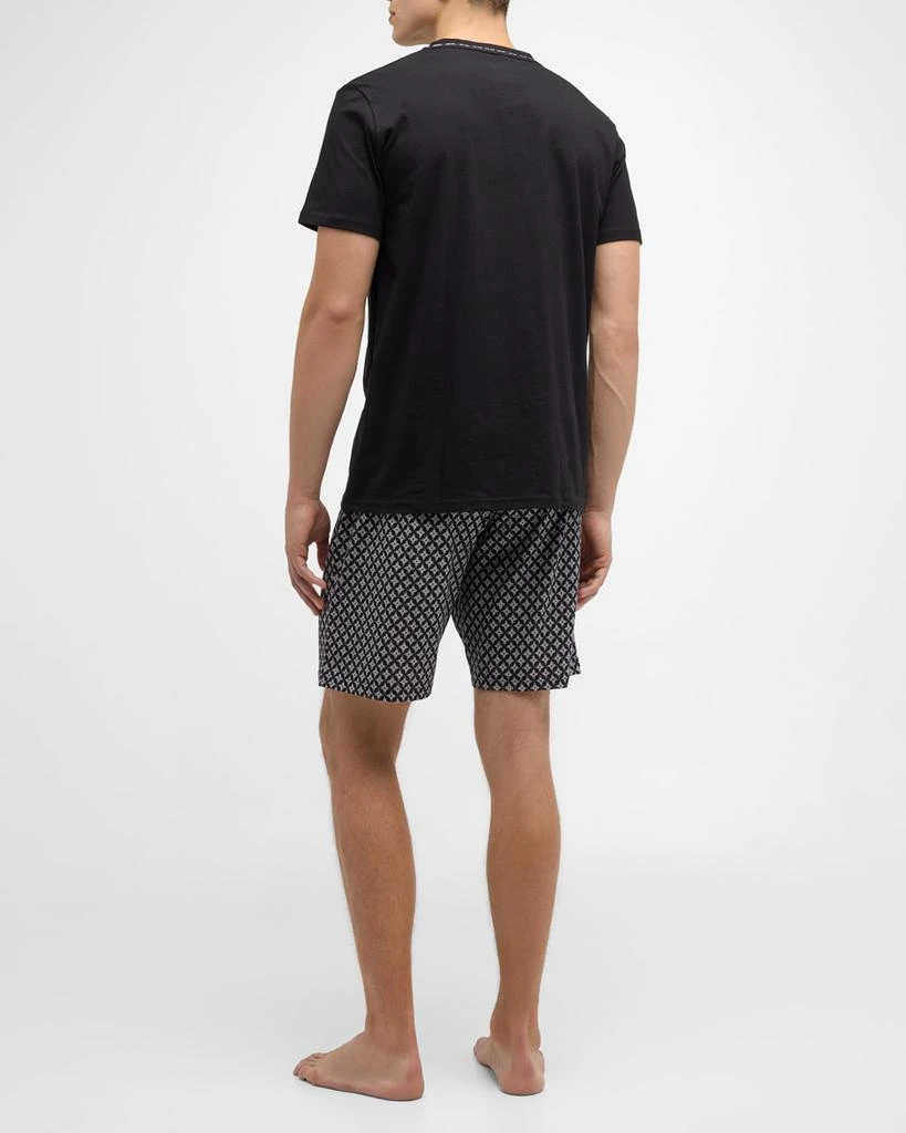 商品HOM|Men's Vince Patterned Short Pajama Set,价格¥722,第4张图片详细描述