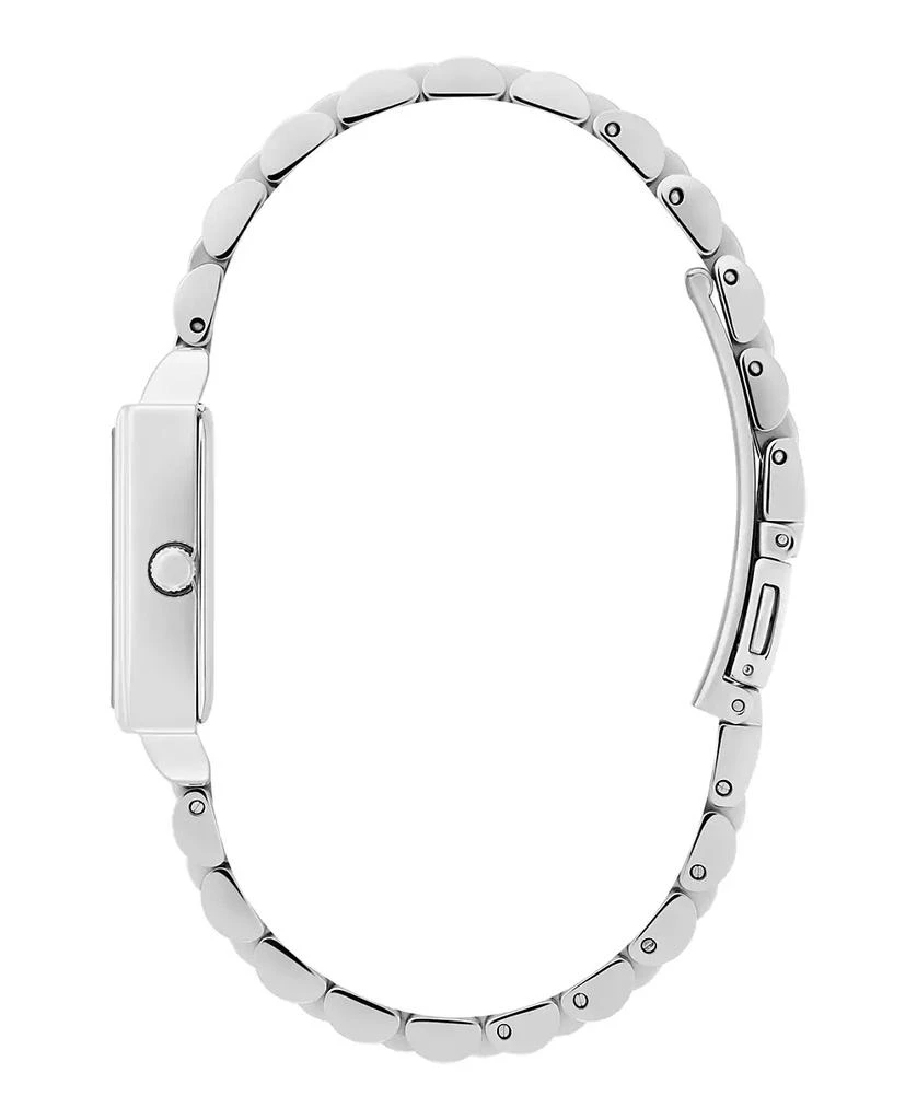 商品Olivia Burton|Women's Quartz Silver-Tone Stainless Steel Bracelet Watch 25.5mm x 20.5mm,价格¥1298,第3张图片详细描述