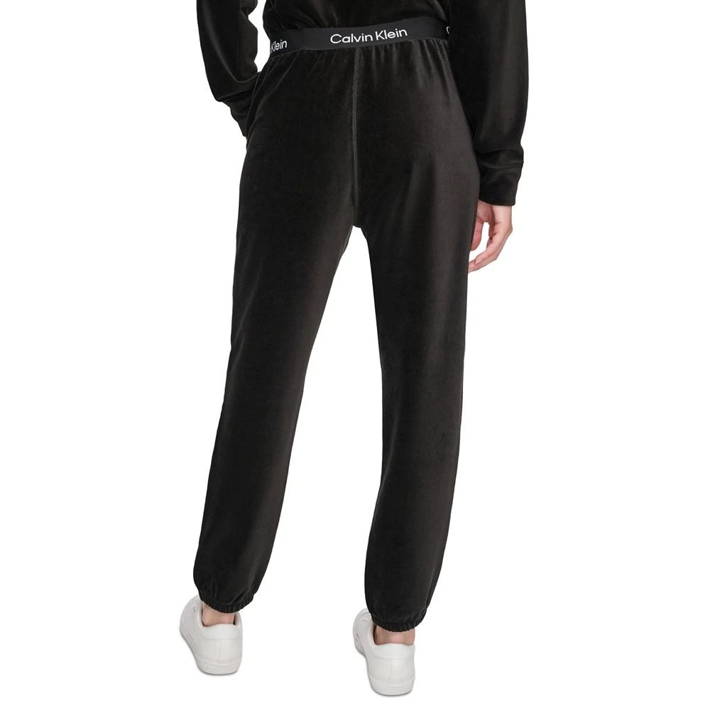 商品Calvin Klein|Women's Velour Joggers,价格¥207,第2张图片详细描述