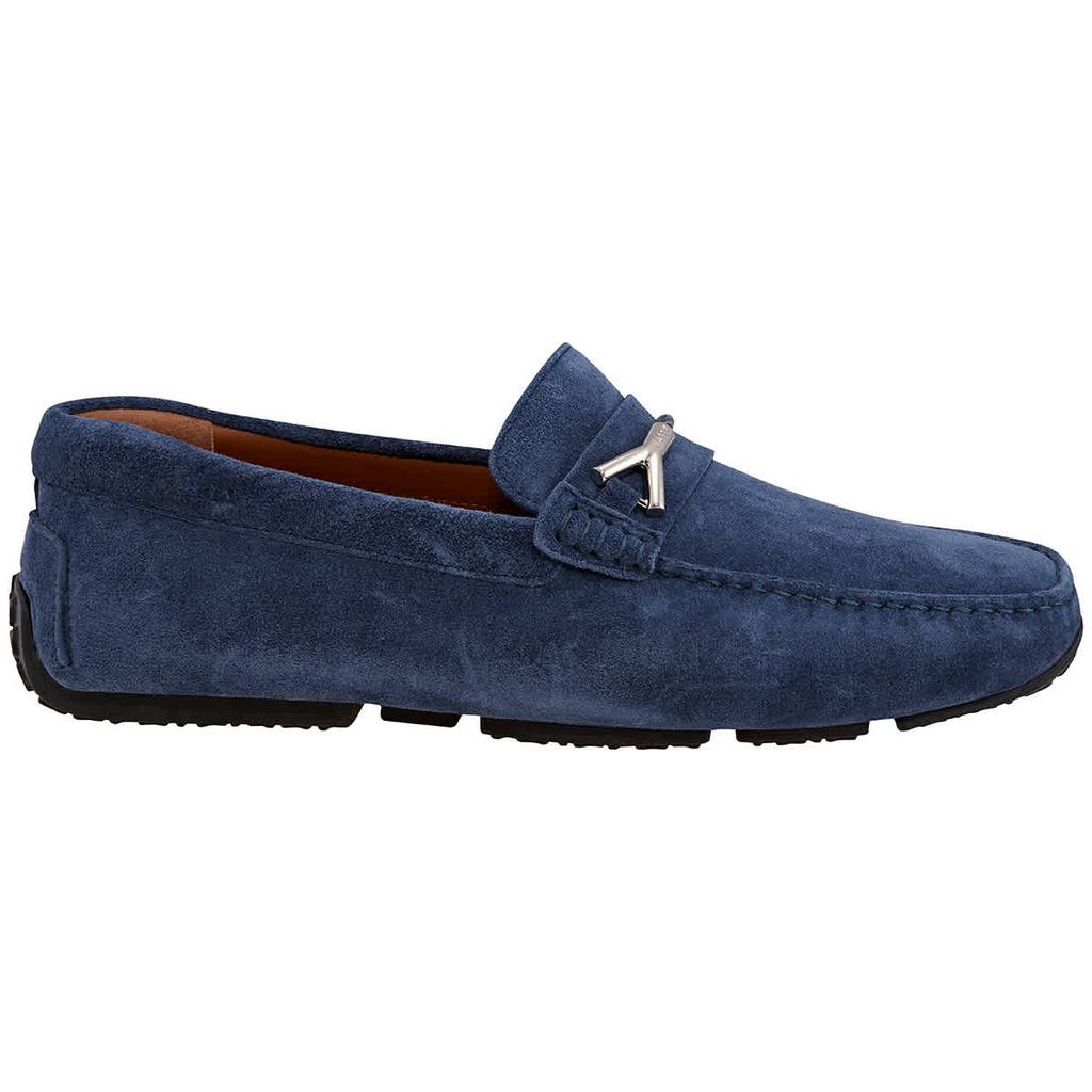 Bally Mens Blue Pieret Slip On Loafers, Brand Size 6 (US Size 7 EEE)商品第1张图片规格展示