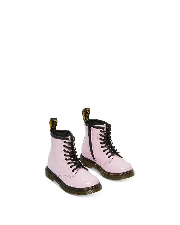 商品Dr. Martens|Girls' T Pale Pink Patent Lamper Boot - Toddler,价格¥484,第4张图片详细描述