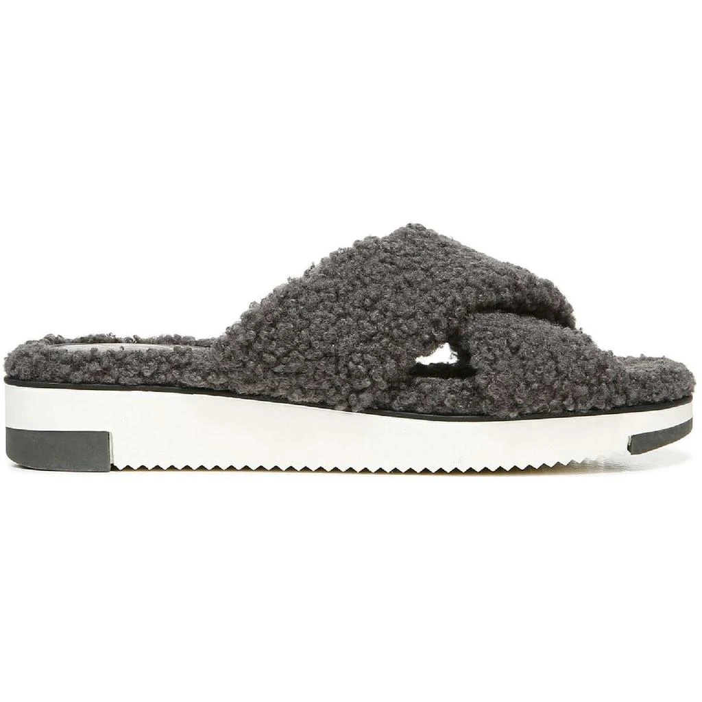 商品Sam Edelman|Sam Edelman Womens Alice Faux Fur Slippers Slide Sandals,价格¥123,第3张图片详细描述