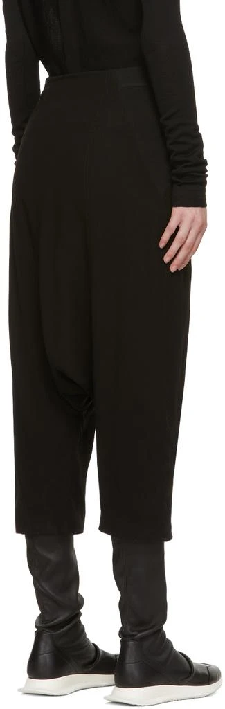 商品Rick Owens|Black Silk Swing Elastic Waist Trousers,价格¥2119,第3张图片详细描述