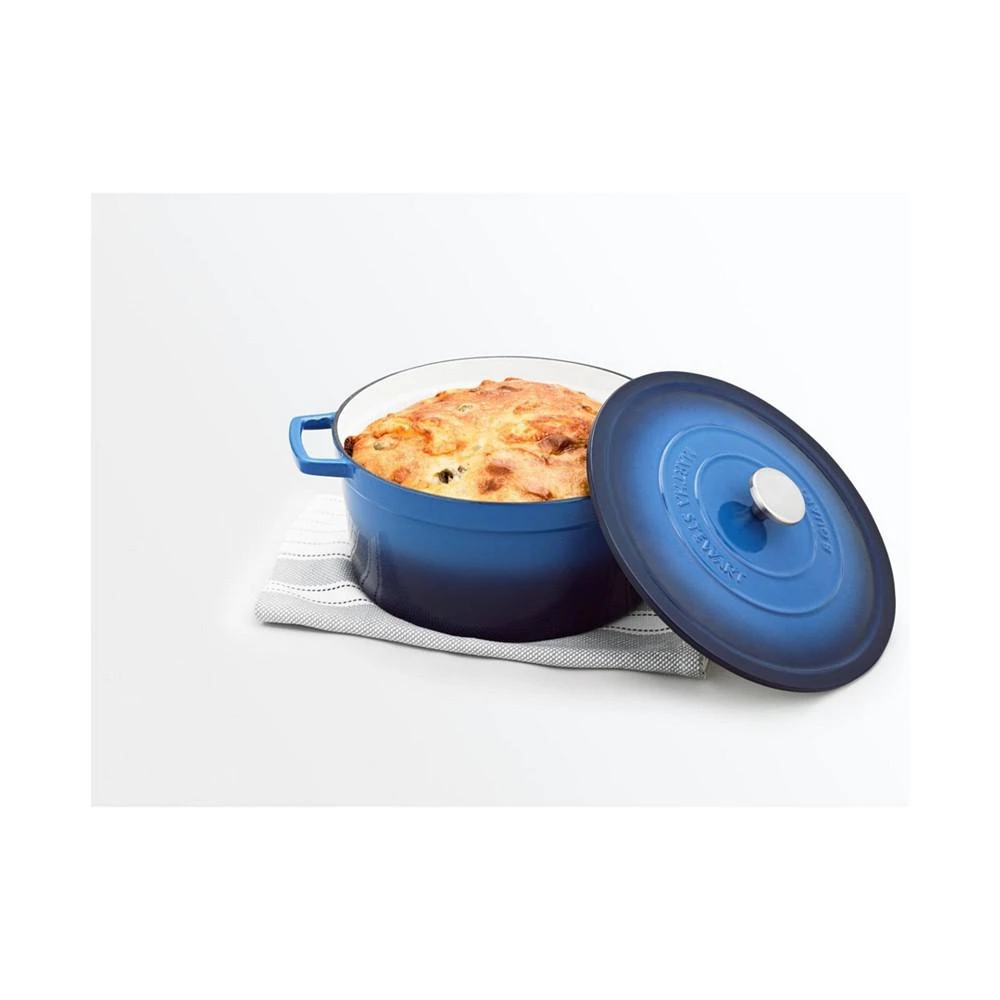 商品Martha Stewart|8-Qt. Dutch Oven 珐琅铸铁锅,价格¥1048,第1张图片