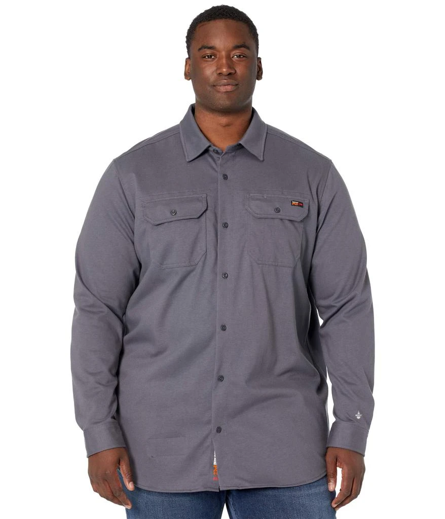 商品Timberland|FR Cotton Core Button Front Shirt - Tall,价格¥819,第1张图片