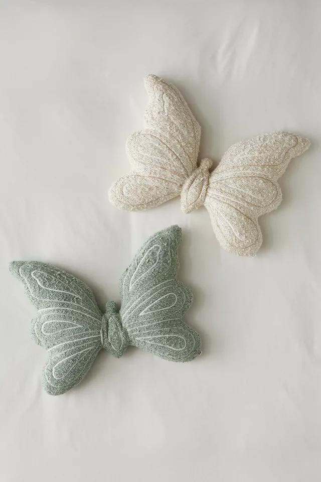 商品Urban Outfitters|Boucle Butterfly Throw Pillow,价格¥518,第6张图片详细描述