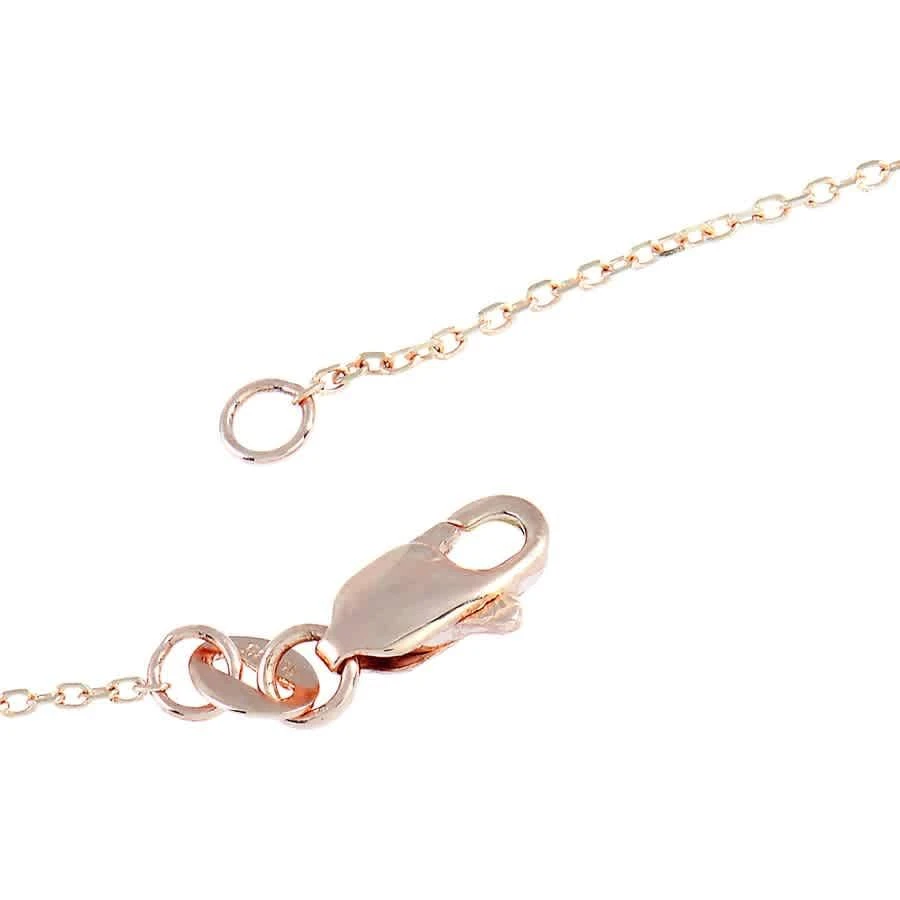商品LB Exclusive|14K Rose Gold 0.10 ct Diamond Love Pendant Necklace,价格¥3045,第3张图片详细描述
