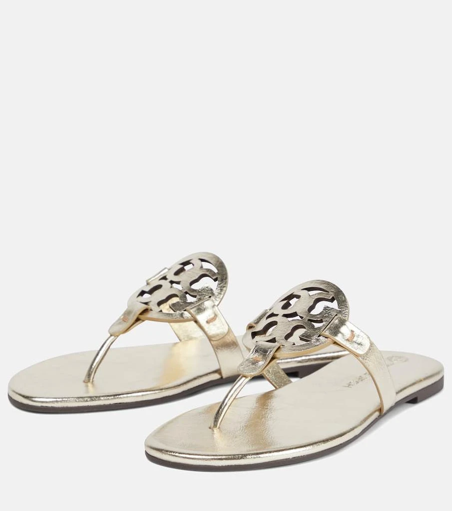 商品Tory Burch|Miller皮革夹趾凉鞋,价格¥2808,第5张图片详细描述