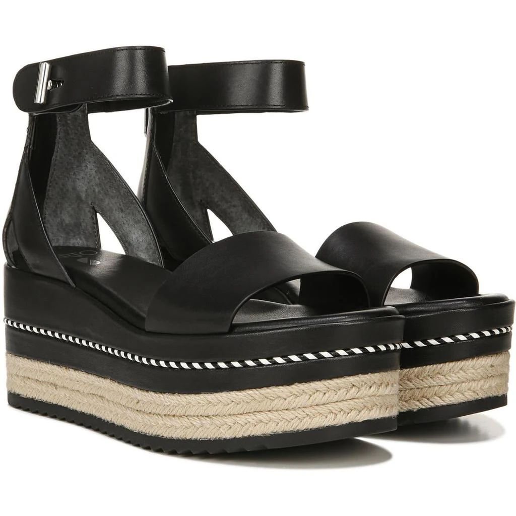 商品Franco Sarto|Franco Sarto Womens Messina Leather Ankle Strap Platform Sandals,价格¥397,第1张图片