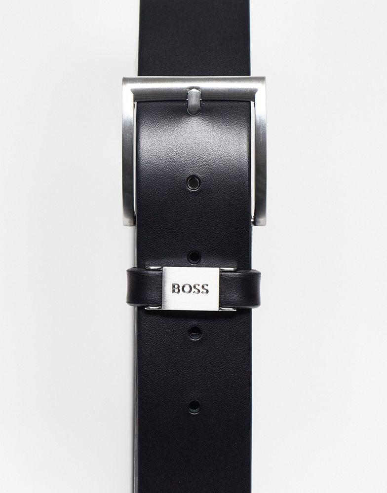 Boss connio belt in black core商品第4张图片规格展示