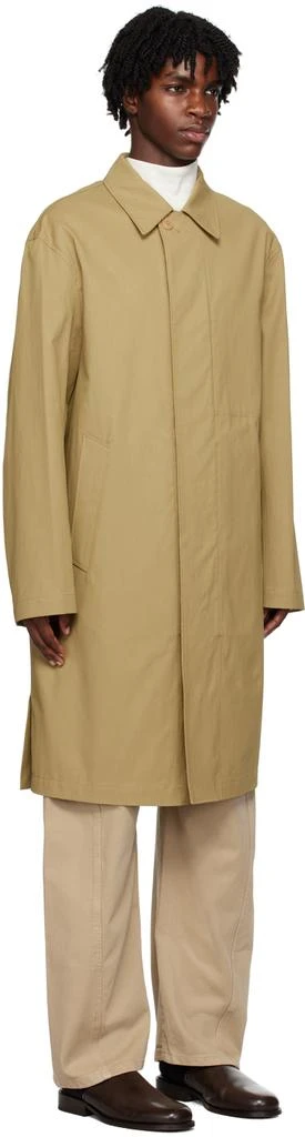 商品Lemaire|SSENSE Exclusive Tan Coat,价格¥3320,第2张图片详细描述