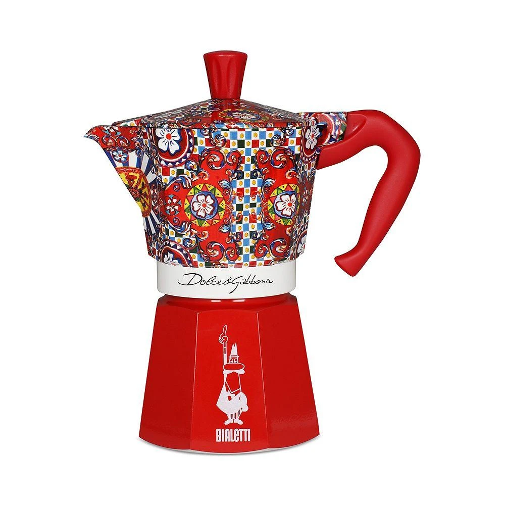 商品Bialetti|Dolce&Gabbana Moka Coffee Maker, 6-Cup,价格¥897,第1张图片详细描述