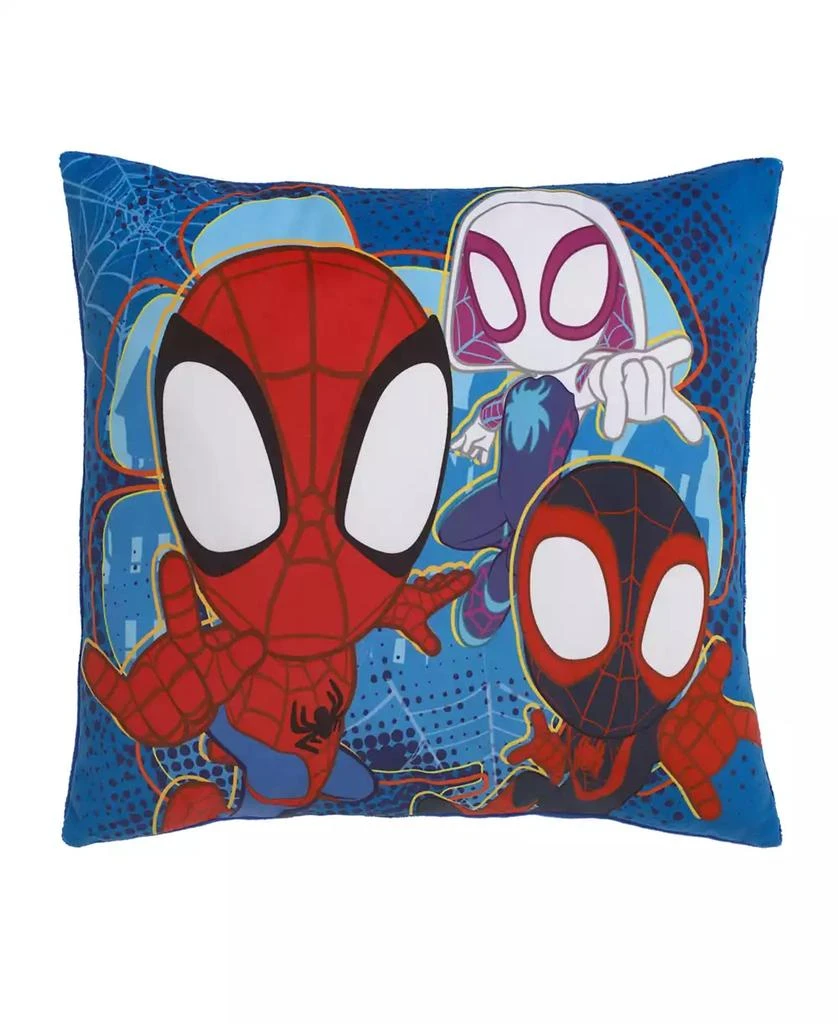 商品Marvel|Marvel Spidey Team Toddler Decorative Pillow, 15" x 12",价格¥122,第1张图片