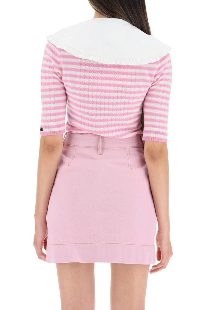 商品Ganni|Ganni frilled cotton collar,价格¥451,第3张图片详细描述
