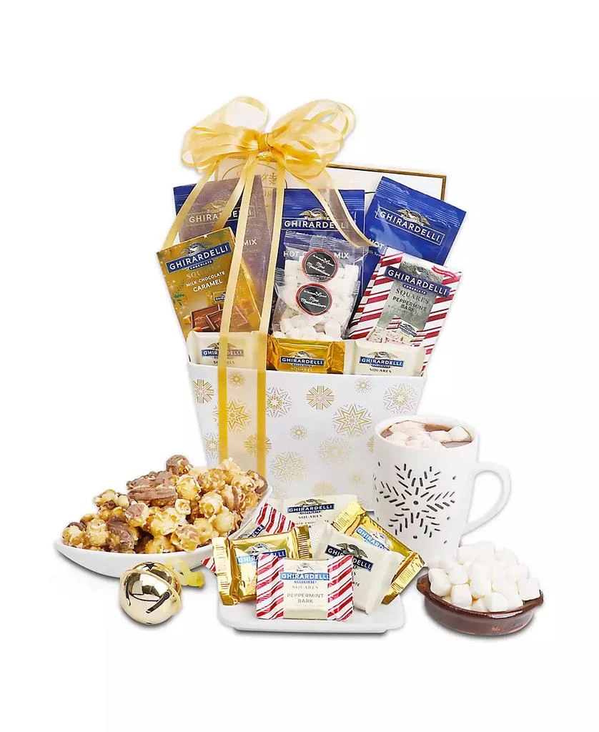 商品Alder Creek Gift Baskets|Ghirardelli Chocolate Holiday Gift Basket, 10 Piece,价格¥309,第1张图片