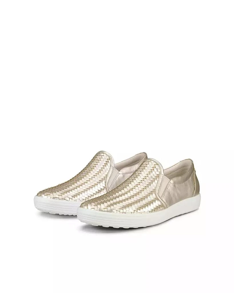 商品ECCO|Women's Soft 7 Woven Slip-On Sneakers,价格¥1331,第5张图片详细描述