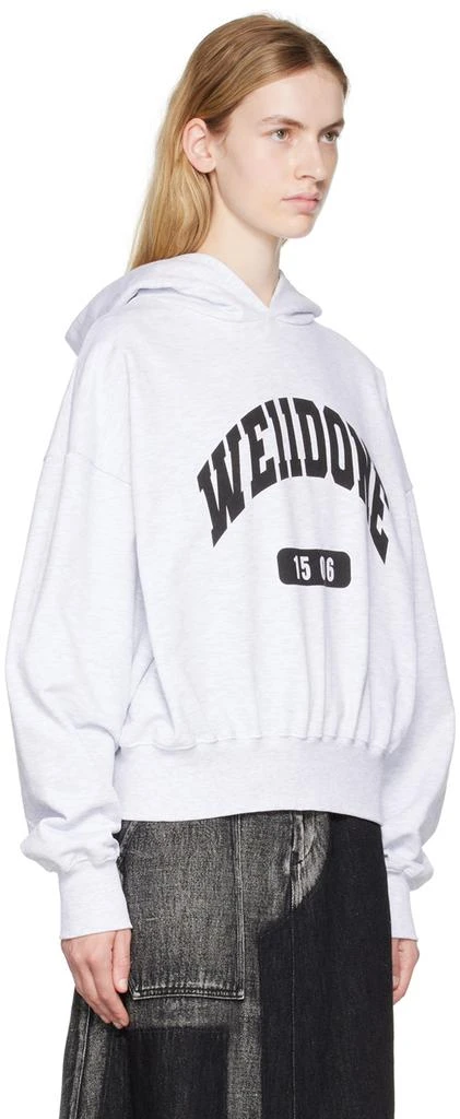 商品We11done|Gray Printed Hoodie,价格¥708,第2张图片详细描述