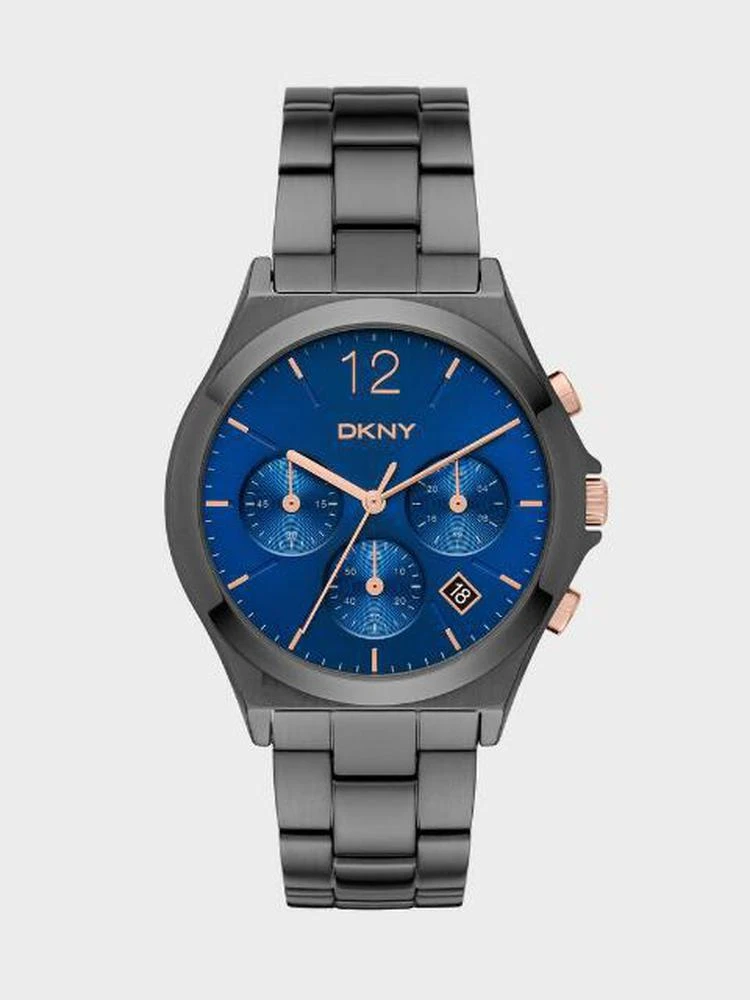 商品DKNY|Parsons Gunmetal Chronograph Watch,价格¥1746,第1张图片
