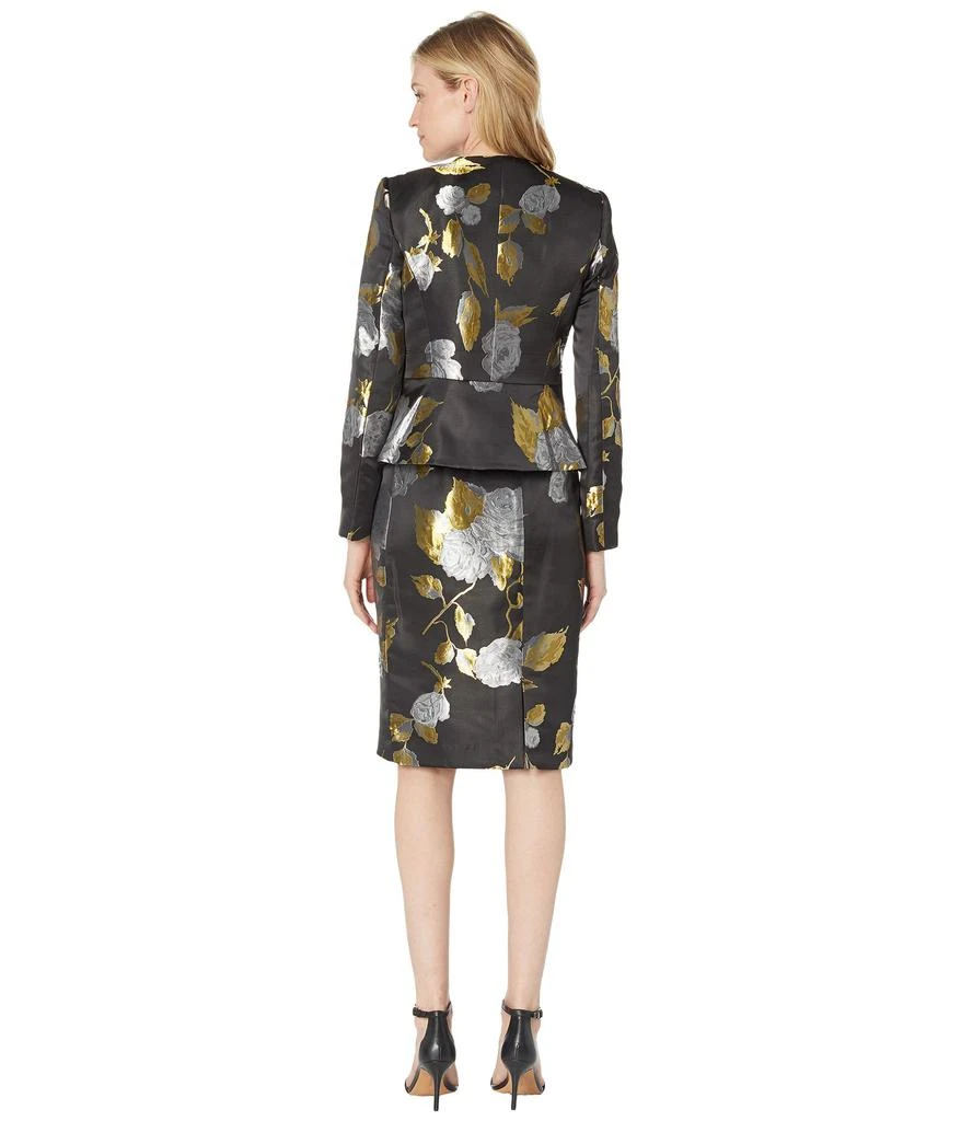 商品Tahari|Nested Four-Button Jacket and Pencil Skirt,价格¥1459,第3张图片详细描述