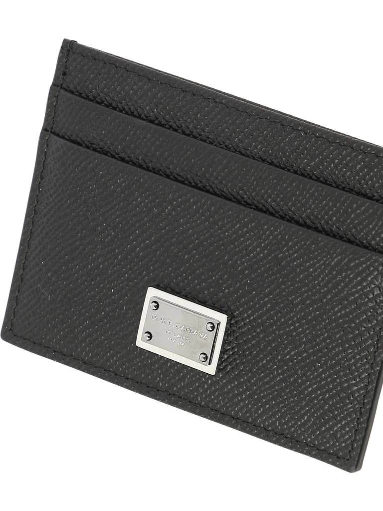 商品Dolce & Gabbana|Dauphine Wallets & Card Holders Black,价格¥645,第4张图片详细描述