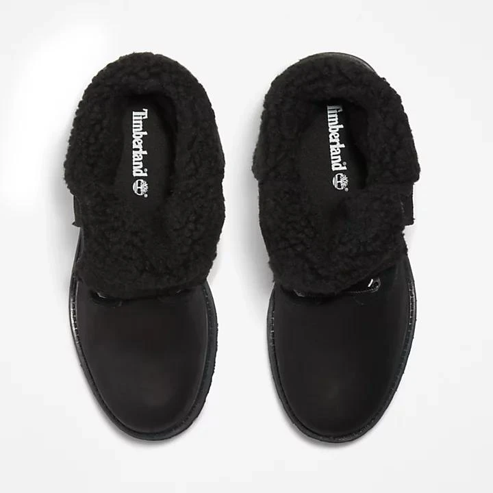 商品Timberland|Timberland® Authentic Fold-over Boot for Women in Black,价格¥1519,第2张图片详细描述