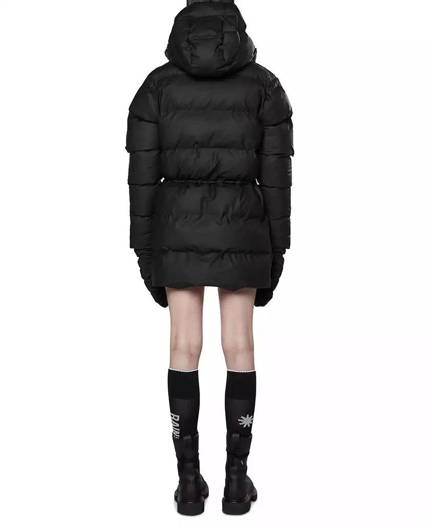 商品RAINS|Women's Waterproof Hooded Drawstring Puffer Coat,价格¥3900,第2张图片详细描述