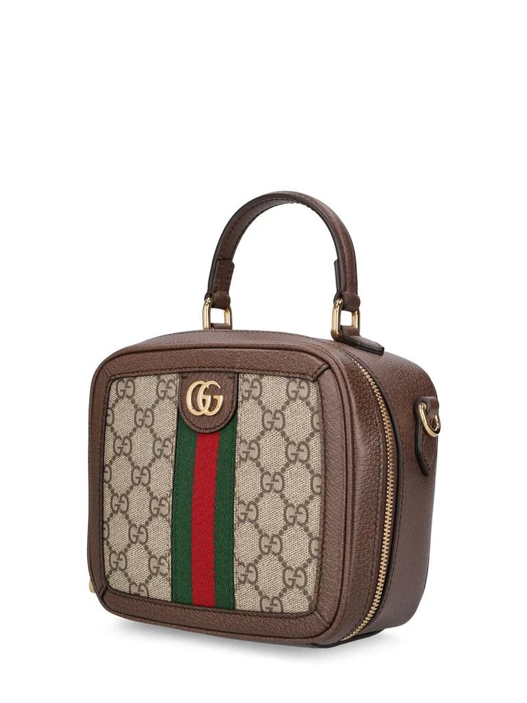 商品Gucci|Mini Ophidia Gg Canvas Top Handle Bag,价格¥14536,第3张图片详细描述
