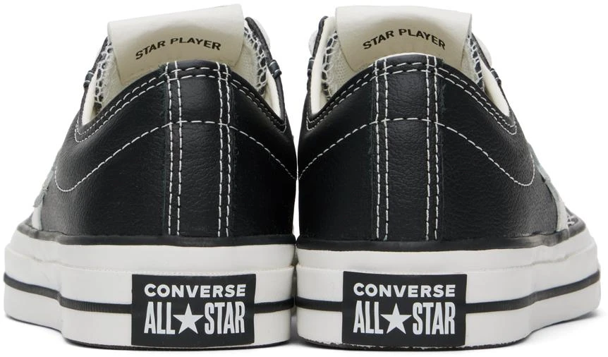 商品Converse|Black Star Player 76 Fall Leather Sneakers,价格¥184,第2张图片详细描述