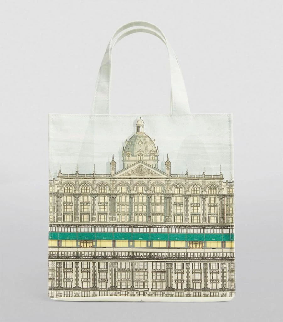商品Harrods|Small Architectural Building Shopper Bag,价格¥326,第3张图片详细描述