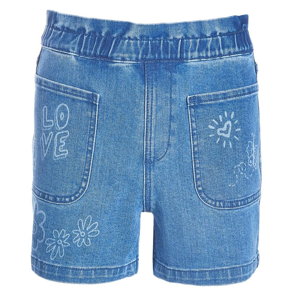 商品Epic Threads|Little Girls Scribble Paperbag Shorts, Created for Macy's,价格¥264,第1张图片