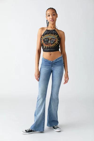BDG Dip-Waist Flare Jeans商品第1张图片规格展示