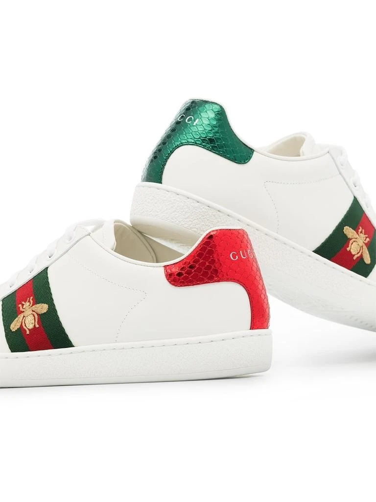 商品Gucci|GUCCI ACE LEATHER SNEAKERS,价格¥5790,第1张图片