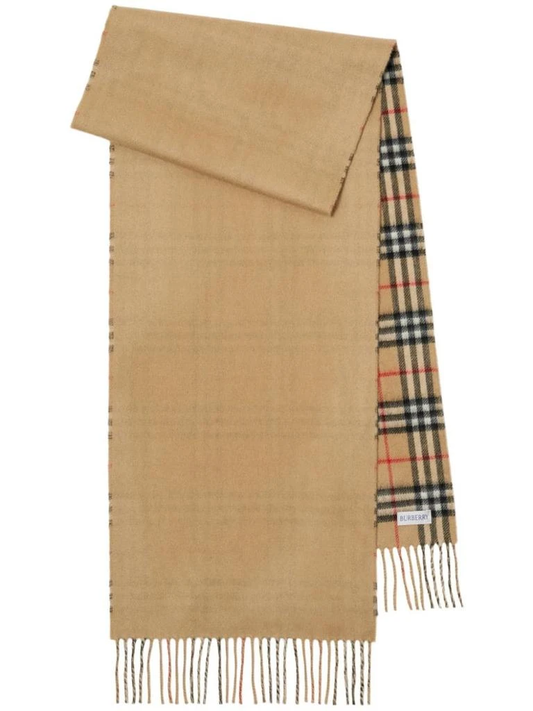 商品Burberry|BURBERRY UNISEX TWO-WAY CASHMERE SCARF,价格¥4983,第1张图片