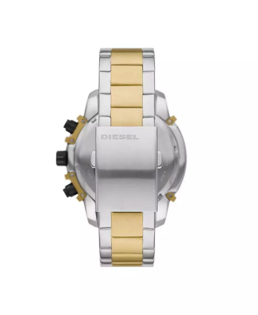 商品Diesel|Men's Griffed Chronograph Two-Tone Stainless Steel Bracelet Watch, 48mm,价格¥2010,第3张图片详细描述