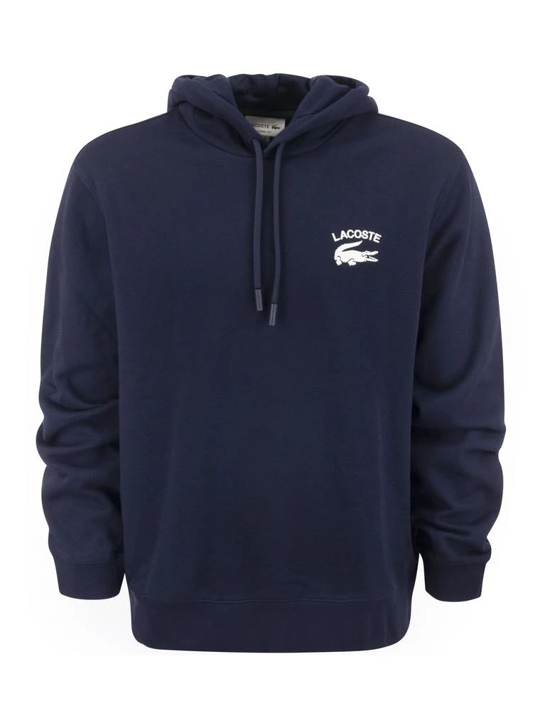 商品Lacoste|Lacoste Solid-coloured Hoodie Classic Fit,价格¥1205,第1张图片