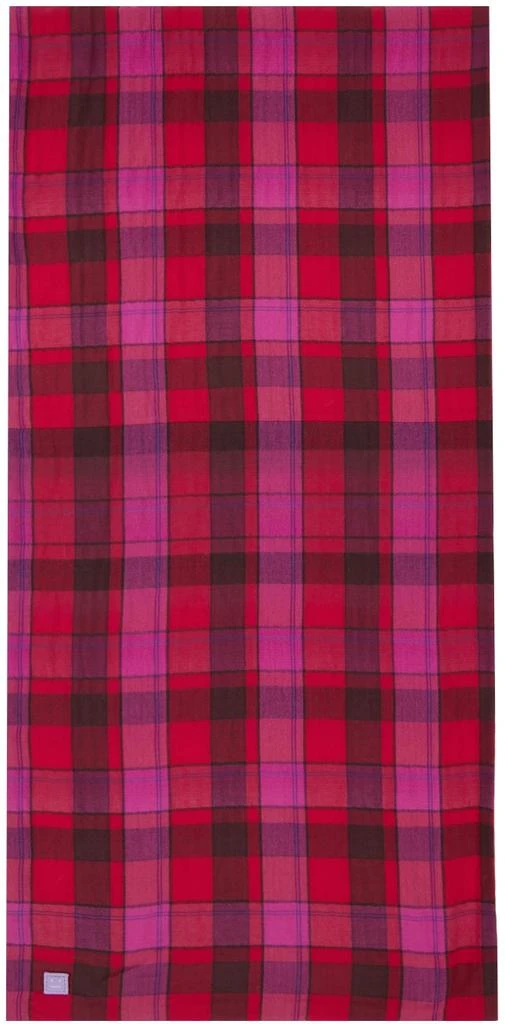 商品Acne Studios|Pink & Red Flannel Scarf,价格¥688,第1张图片