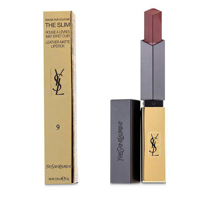 商品Yves Saint Laurent|Yves Saint Laurent 细管纯口红 哑光唇膏(小金条) - # 9 Red Enigma -9 Red Enigma(2.2g/0.08oz),价格¥366,第4张图片详细描述