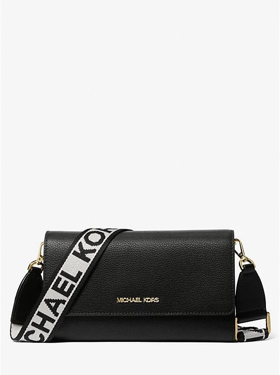 商品Michael Kors|Jet Set Large Leather Crossbody Bag,价格¥1117,第1张图片详细描述