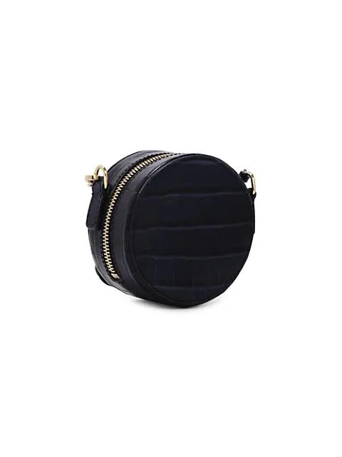 商品Chloé|Mini Chloé C Croc-Embossed Leather Circle Crossbody Bag,价格¥3897,第4张图片详细描述