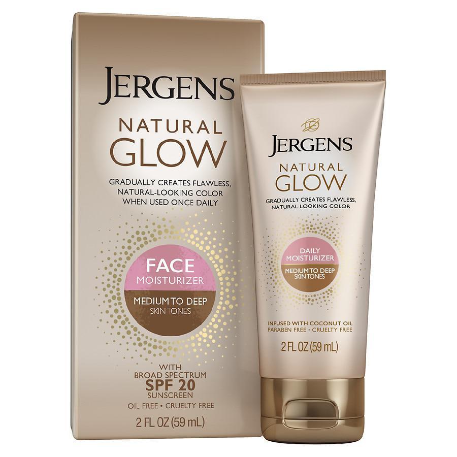 商品Jergens|Face Moisturizer Self Tanner, SPF 20,价格¥88,第5张图片详细描述