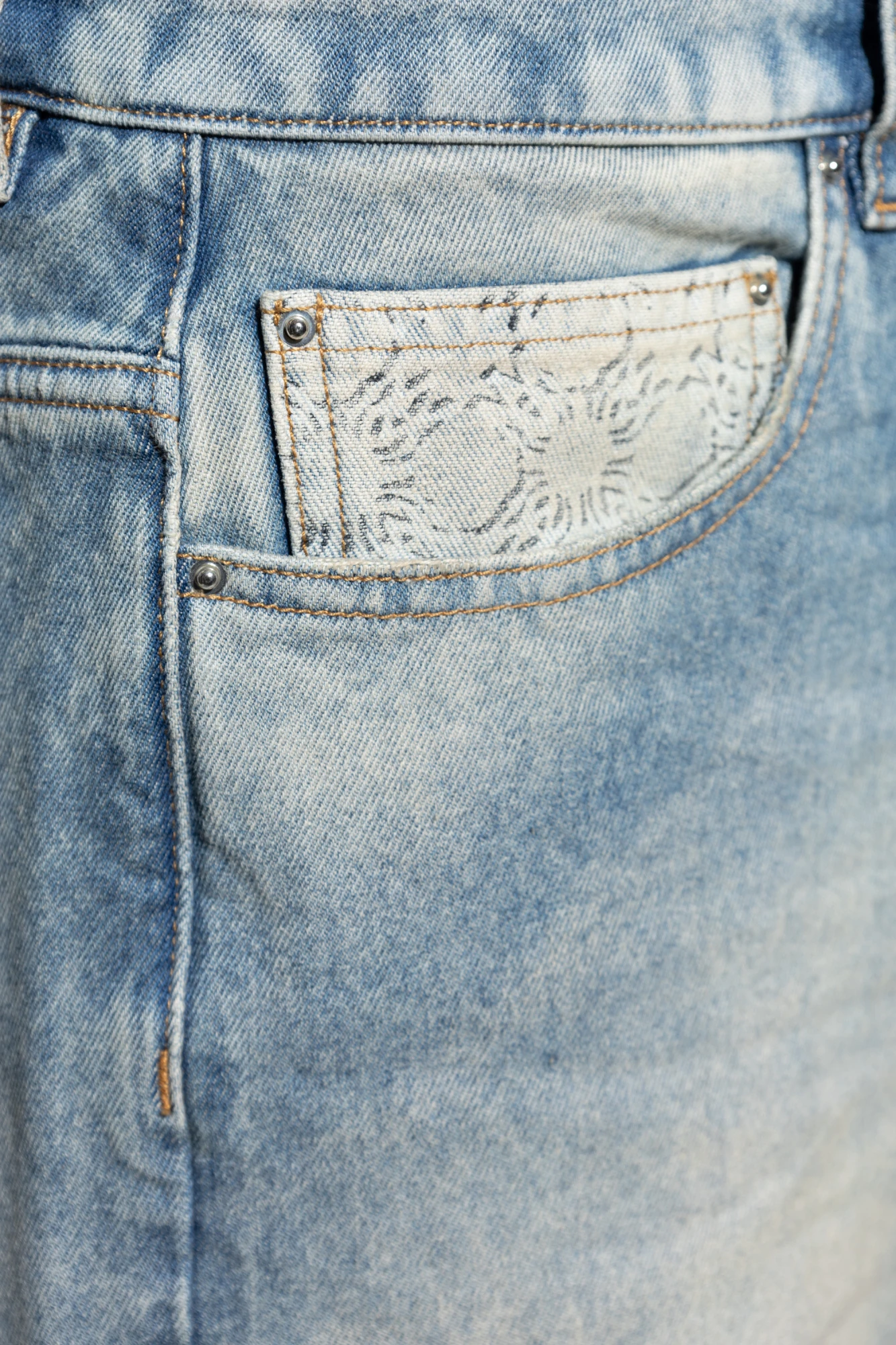 商品【商品预售7天】 AMIRI|AMIRI 男士牛仔裤 AMDNGH10480406 蓝色,价格¥3153 描述