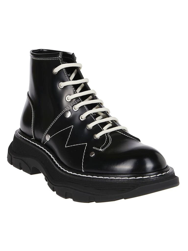 商品Alexander McQueen|Alexander McQueen Tread Lace-Up Boots,价格¥3824,第2张图片详细描述